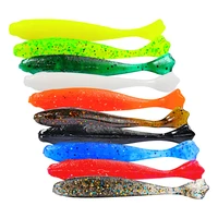 fishing lures 90mm wobblers carp fishing soft lures silicone artificial 10 different color baits