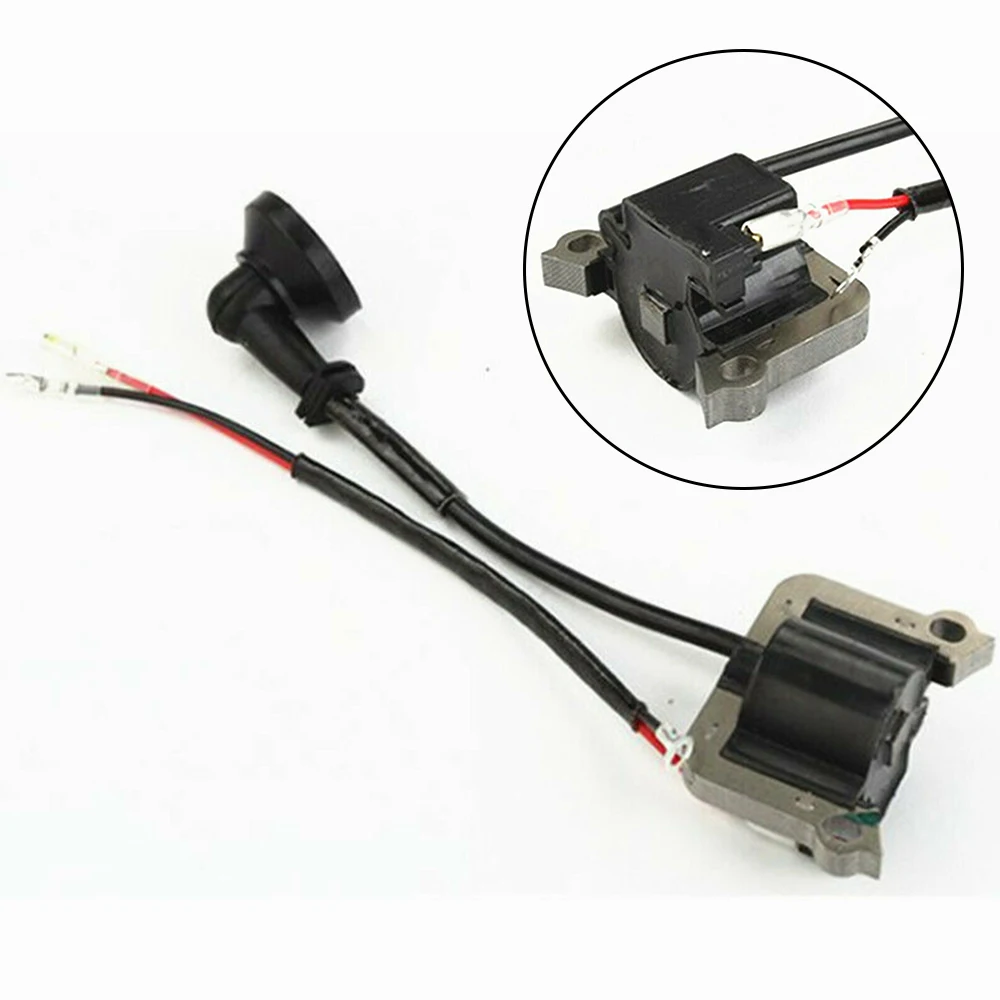 Ignition Coil For Chainsaw Strimmer Brush Cutter Lawnmower 2 Stroke 52mm Centres String Trimmer Parts & Accs | Инструменты