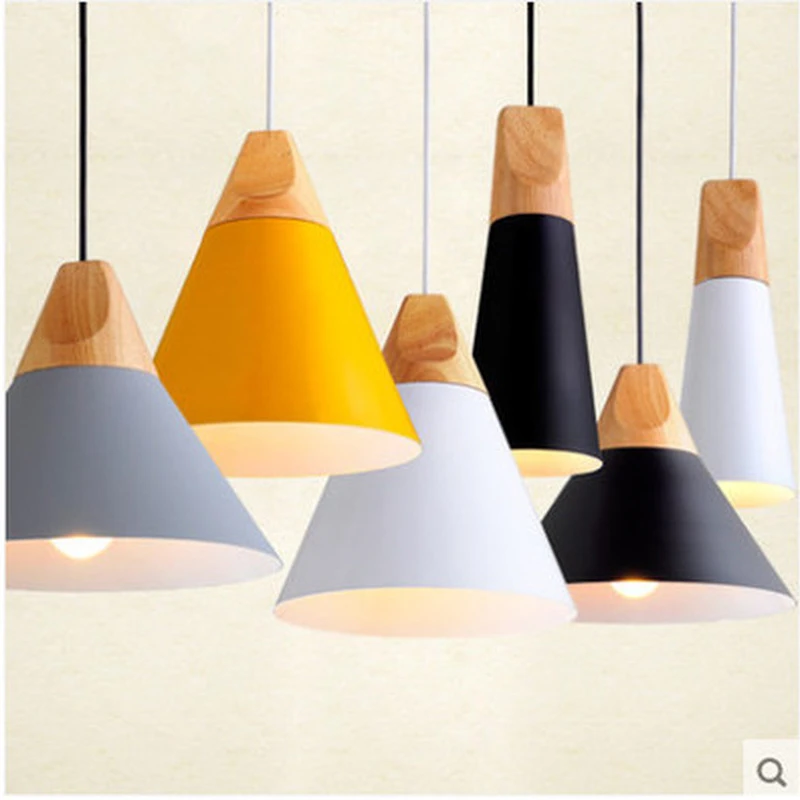 Подвесные светильники люстры Abajur Подвесная лампа для светильника Красочный