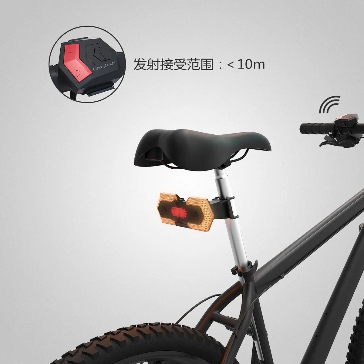 

Free Shipping,Bike LED Turn Signal Light,Driving Safety Turn Light,Lithium Battery Charge Tail Lamp,Electromobile LED Turn light