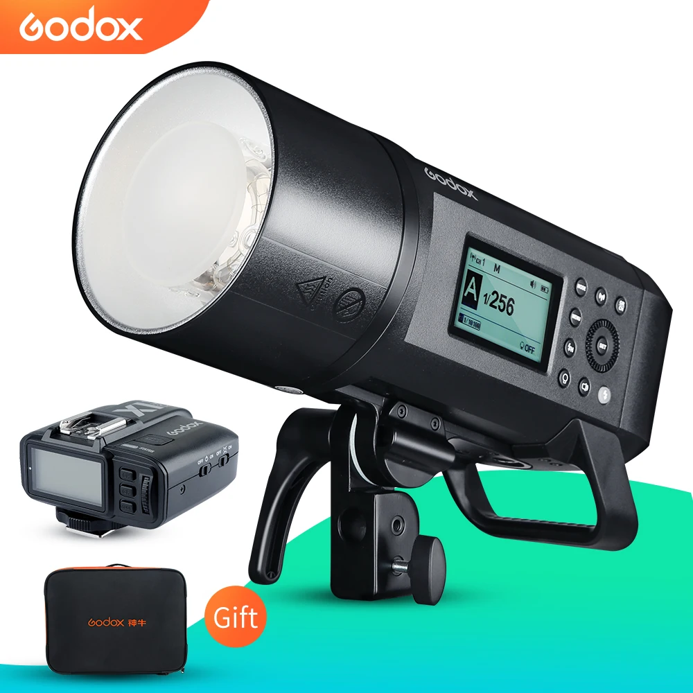 Godox AD600Pro 600 Вт Внешняя вспышка литий-ионная батарея TTL HSS Встроенная 2 4G