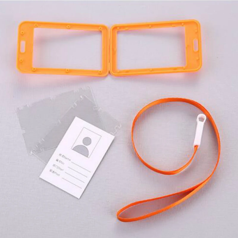 Креативный новый красочный классический держатель для кредитных карт с шейным