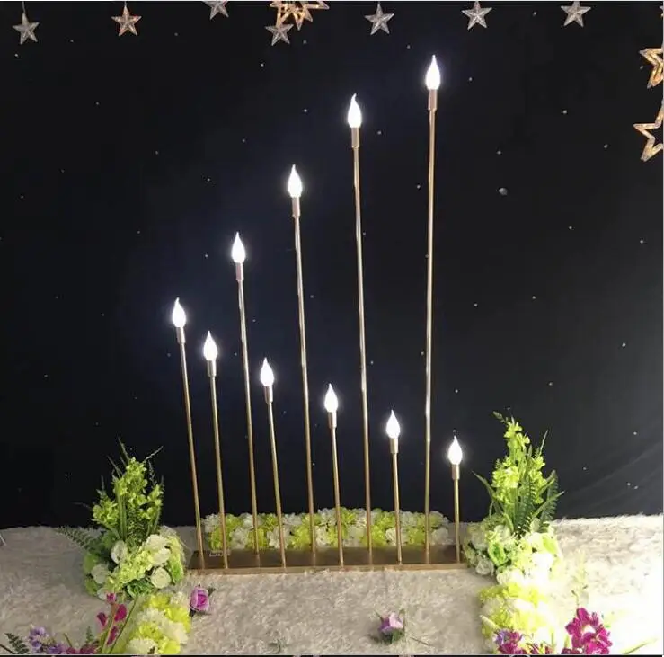 

flower frame stand backdrop for wedding decora arch LED light Metal walkway stand For Wedding backdrop