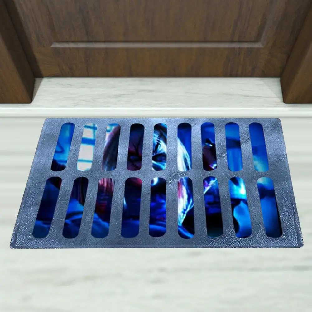 Дверной коврик &quotХэллоуин&quot Забавный ужас дверной для хэллоуина украшения дома