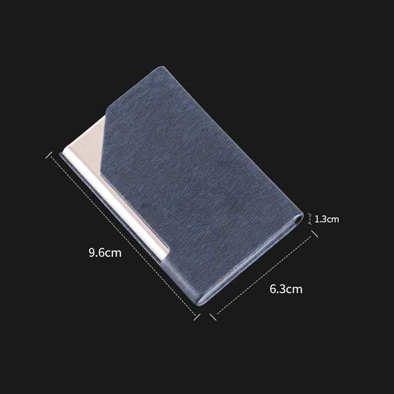 Лазерной гравировкой логотипа Роскошные Бизнес держатель для карт с мессенджер