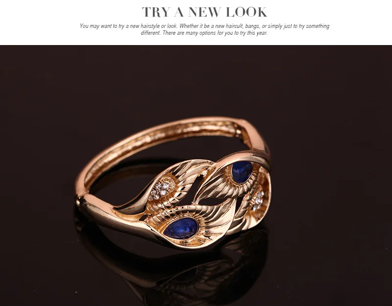 HC массивное ожерелье с подвеской в виде листа серьги браслет кольцо ювелирный