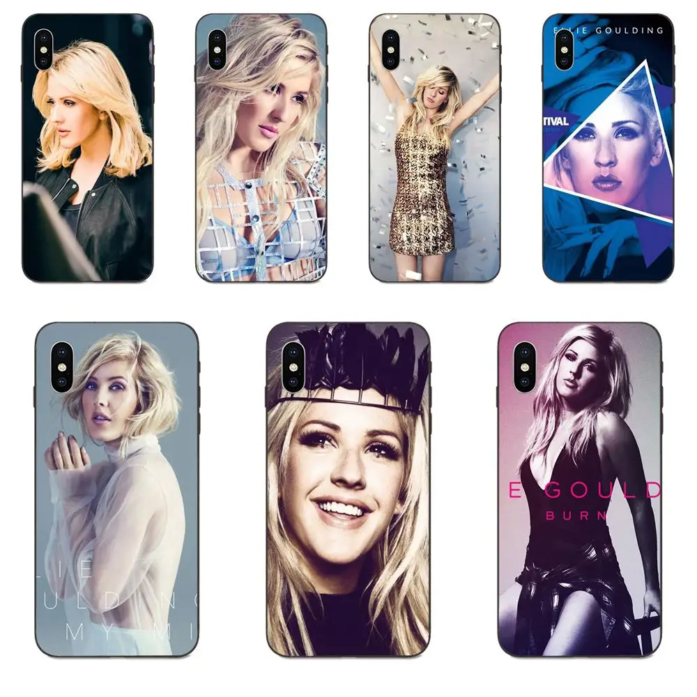 Ellie Goulding логотип художника для Apple iPhone 11 X XS Max XR Pro 4 4S 5 5S SE 6 6S 7 8 Plus Мягкий ТПУ