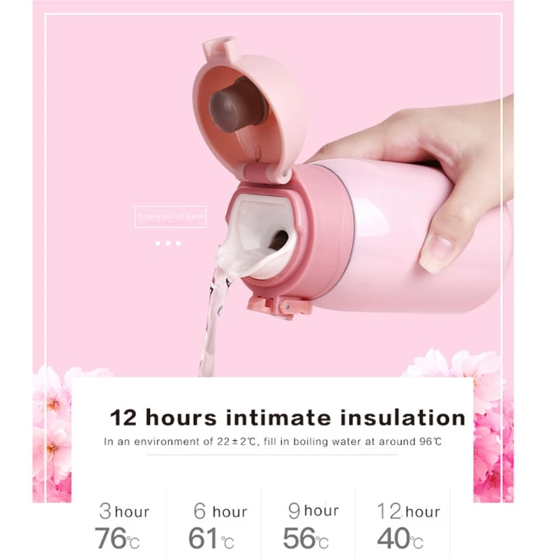 

304 Stainless Steel Children Water Cup Mini Vacuum Flask