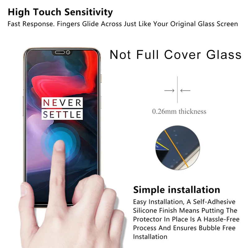 Закаленное прозрачное стекло для смартфона Oneplus 2 3 3T 5 5T твердое Защитное 6 6T 7 7T 9H