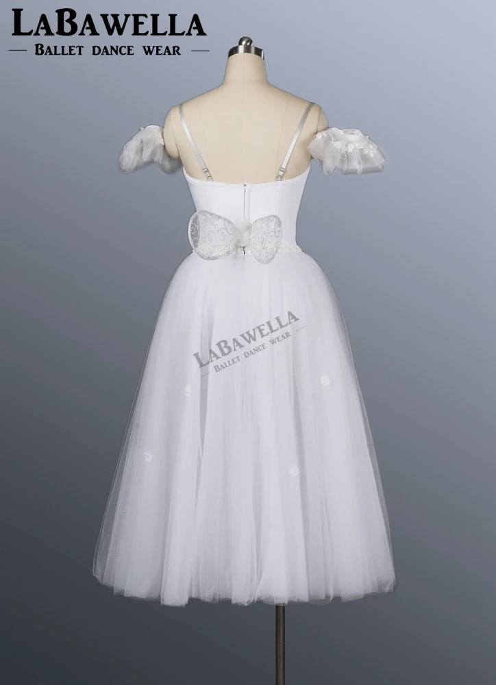 La Sylphide/романтическое балетное платье-пачка платье Белое Женское феи