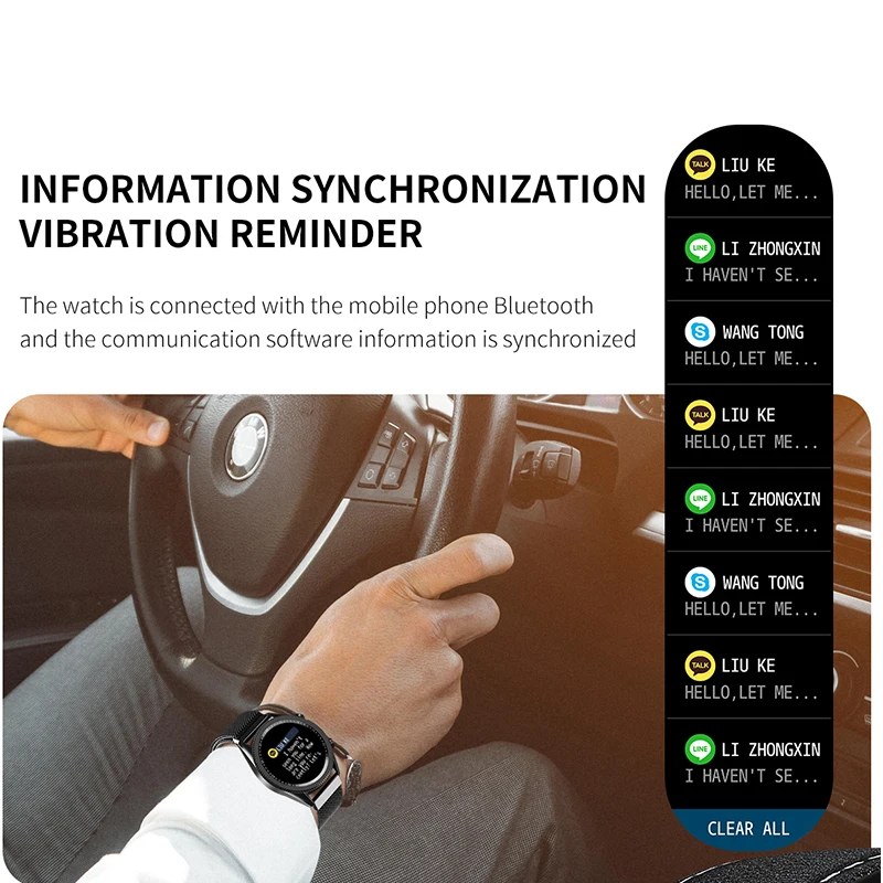 KaiHai watch smart men for Android smartwatch 2021 watches call answer dial Swimming Stopwatch electron microphoneic | Электроника