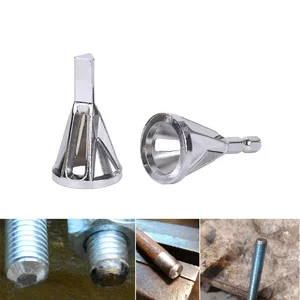 1 шт. из нержавеющей стали для снятия заусенцев внешний фаски Металл бурового инструмента Высокая прочность и твердость сверло удаление инструмент для снятия заусенцев