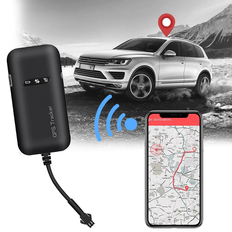 Мини GPS локатор Geartronics GT02A для автомобиля 12 36 в|GPS-трекеры| |