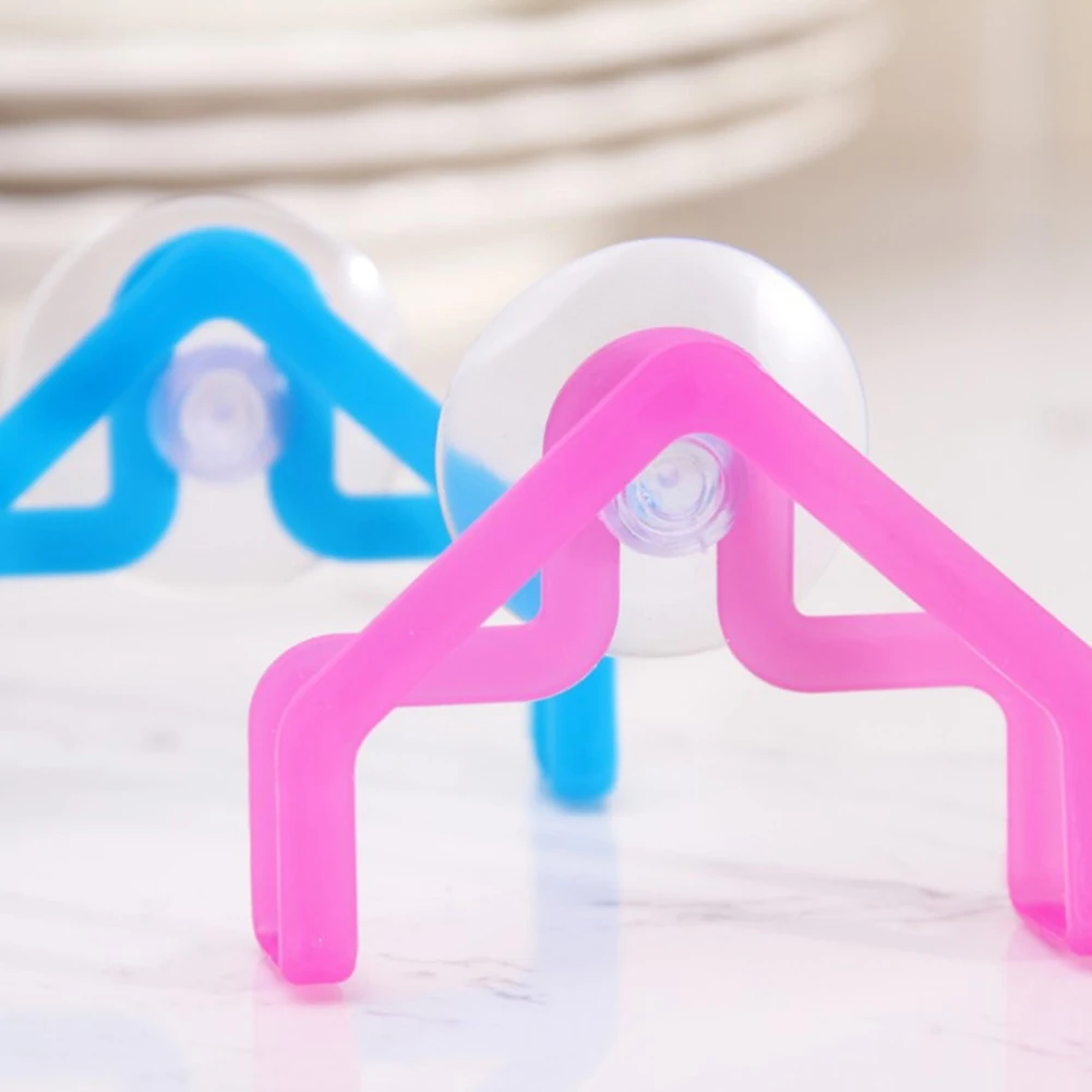 

Sponge Holder Sink Dishcloth Rack Suction Sponge Holder Clip Mop Organizer Home Kitchen Tools Storage Accessories