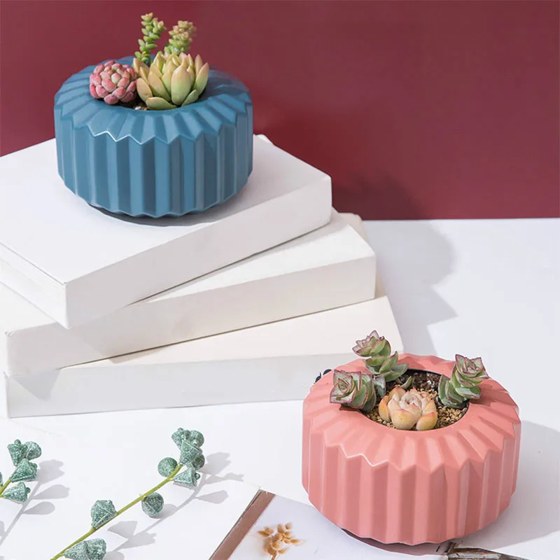 Пластиковый мини-горшок для растений ваза домашний декор в европейском стиле