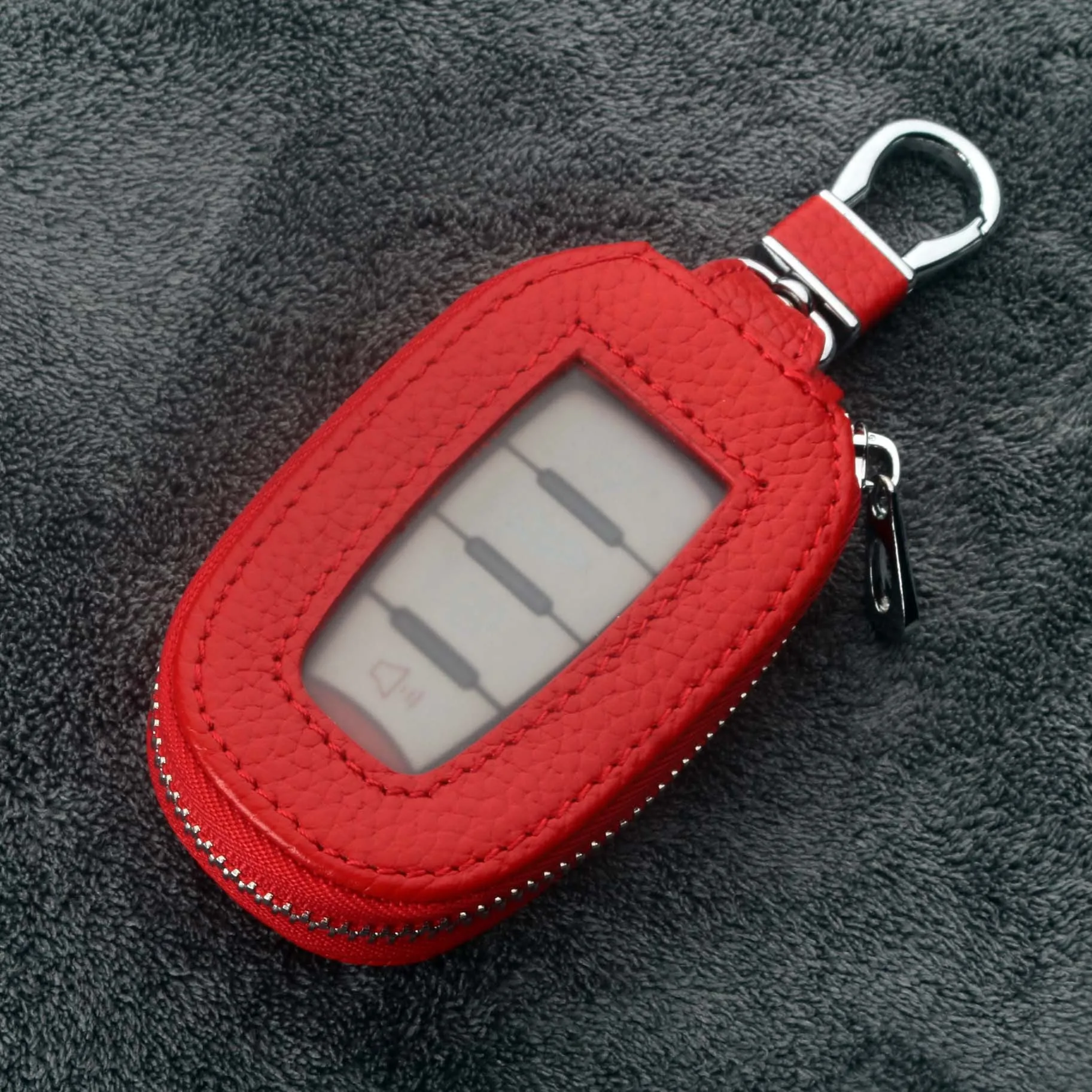 

Универсальный чехол для автомобильных ключей, чехол из натуральной кожи, искусственная оболочка, высококачественный Многофункциональный ...