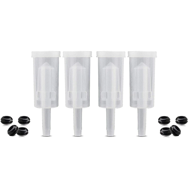

Fermentation Airlock Kit with Silicone Grommet for Preservation, Brewing, Fermentation Sauerkraut, Kimchi (4 Piece Safety Lock a