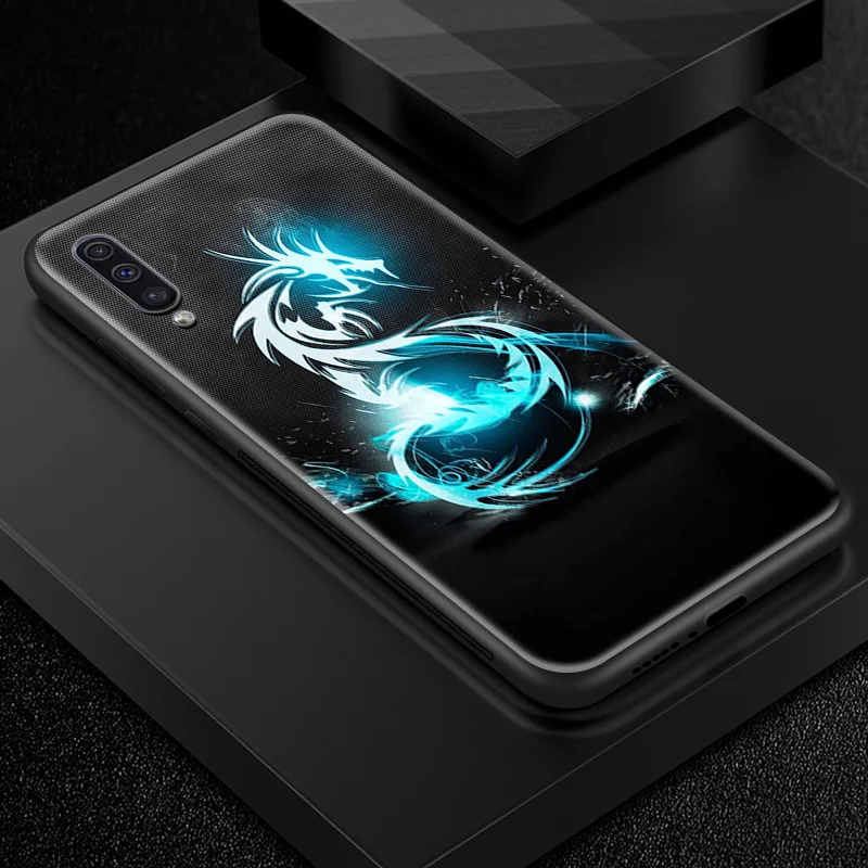 W317 Закаленное Стекло чехол для samsung Galaxy A10 A20 A30 A40 A50 A70 A80 A6S A8S J4 плюс M10 M20 M30 S9 S10+ рисунок животных Чехлы - Цвет: W317