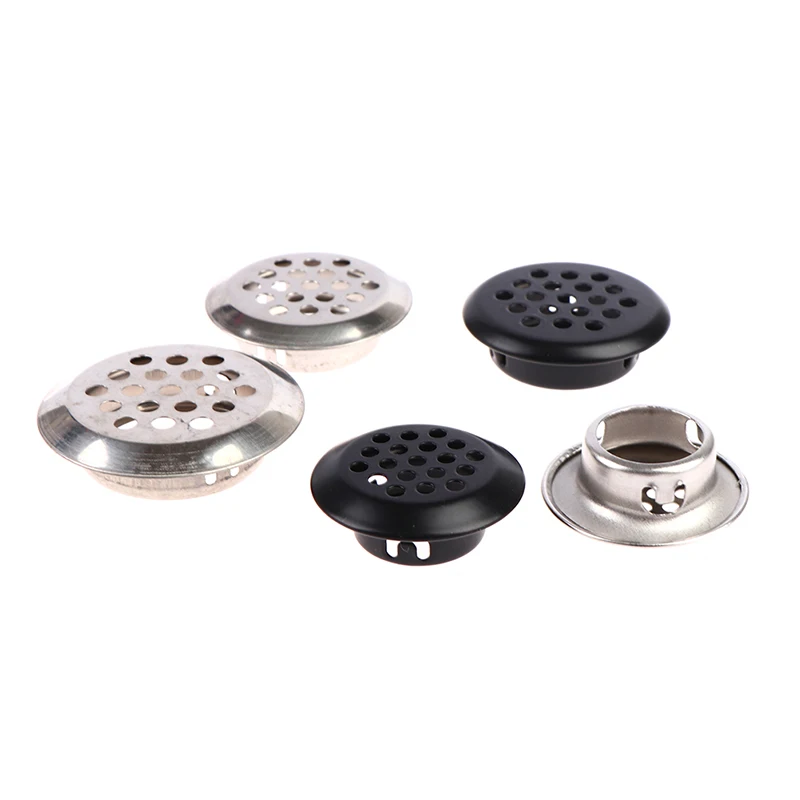 

Вентиляционная решетка из нержавеющей стали для шкафов, 19-53 мм, 5 шт.