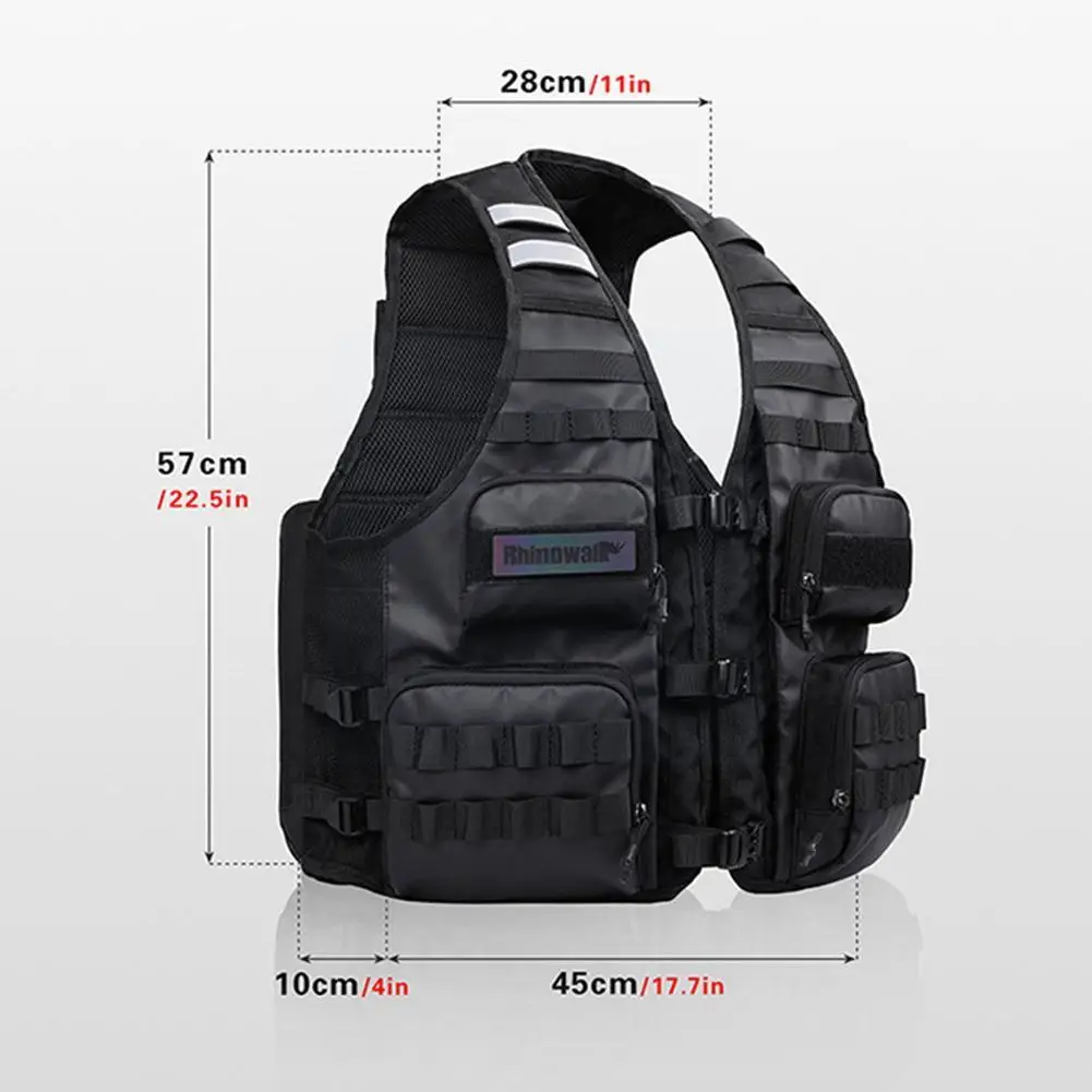 

Multifunctional Black Sports Vest Cycling Vest Backpack Pack Running Vest Portable Outdoor Bag Fishing Marathon Sport Backp N7H3