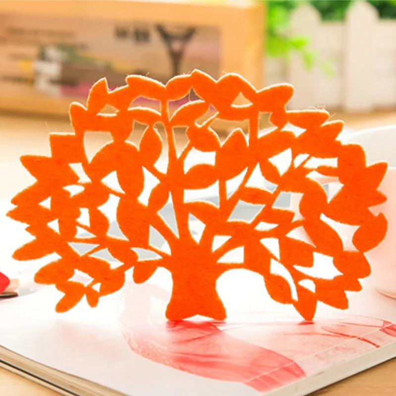 1 шт. милый домашний коврик для моделирования дерева изоляции горячая Распродажа