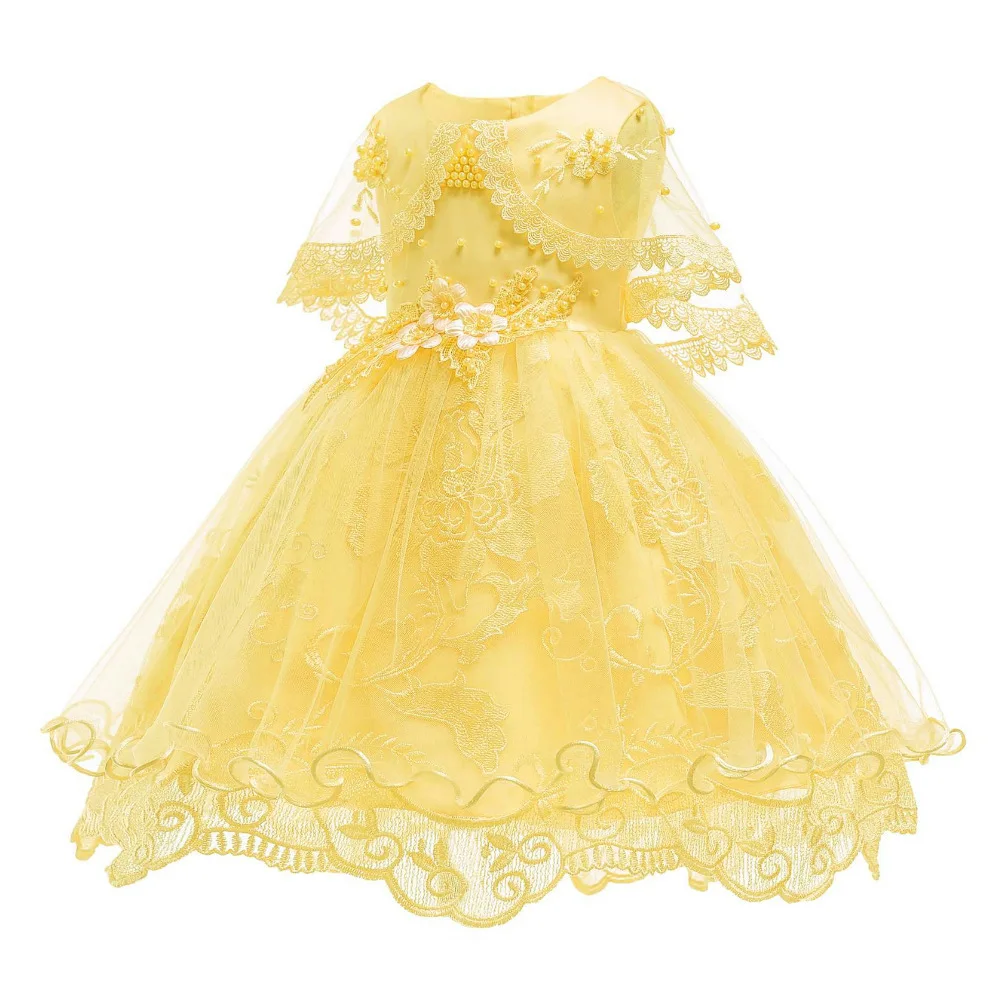 

2021 Princess Children's Dress Mesh Lace Girl Dresses Halloween Costume Birthday Party Clothing Kids Vestidos Robe Fancy Dress