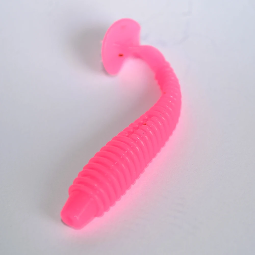 Фиолетовый оранжевого и белого цветов в стиле хип Красный черви мягкие приманки 7