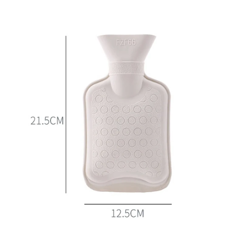 

500ml Carrot Rabbit Cover Hot Water Bottle Hand Warmer Stress Pain Relief Therapy Winter Warm Heat Girl Hand Feet Hot Water Bag