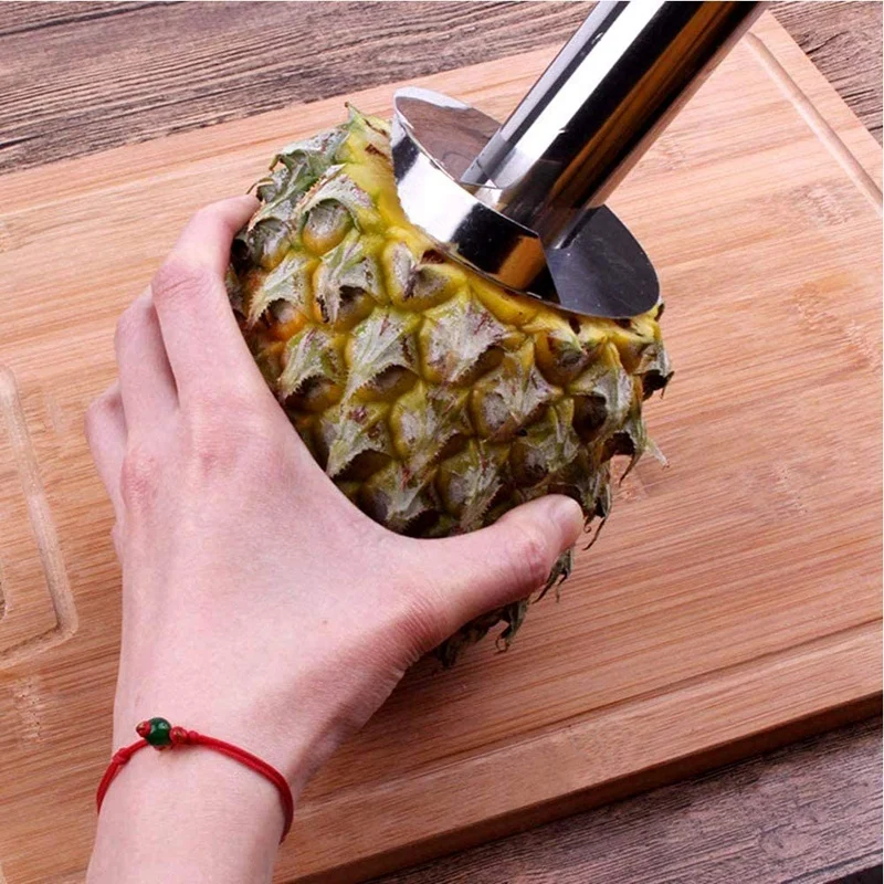 Нож для резки ананасов из нержавеющей стали инструмент удаления сердцевины с