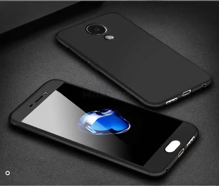 MaxGear 360 чехол для телефона с полной защитой для Meizu Pro 7 чехол для Meizu M6 MS6 M2E M3E M3 M5 M6 Note жесткий чехол