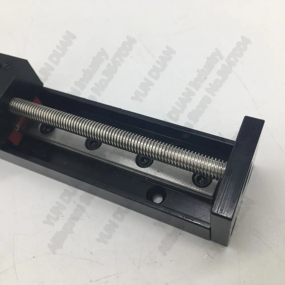 200 мм 8 дюймов Т-образный винт раздвижная настольная рейка линейный этап
