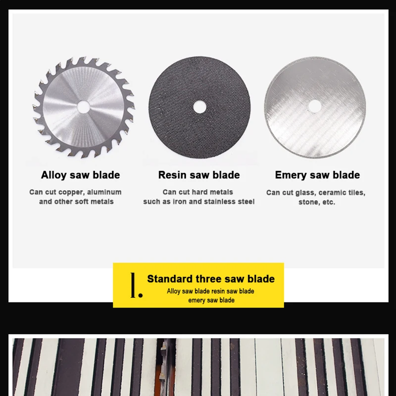 Многофункциональная Настольная мини-пила 220 В машина для резки дерева стали