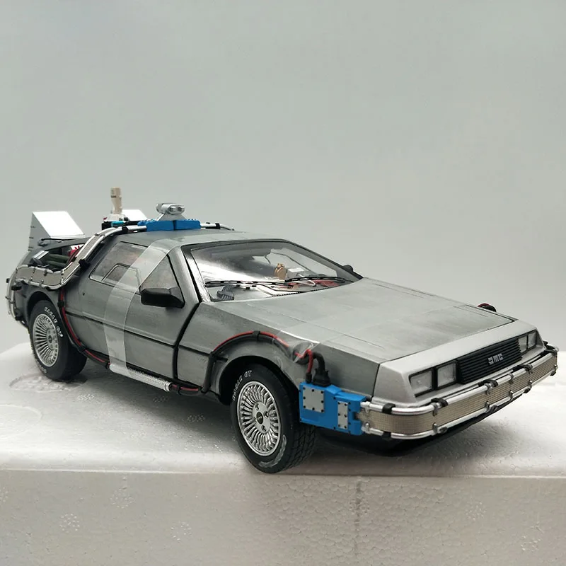 Back To The Future Diecast 1/18 литьем под давлением из сплава в виде металлического часть 3