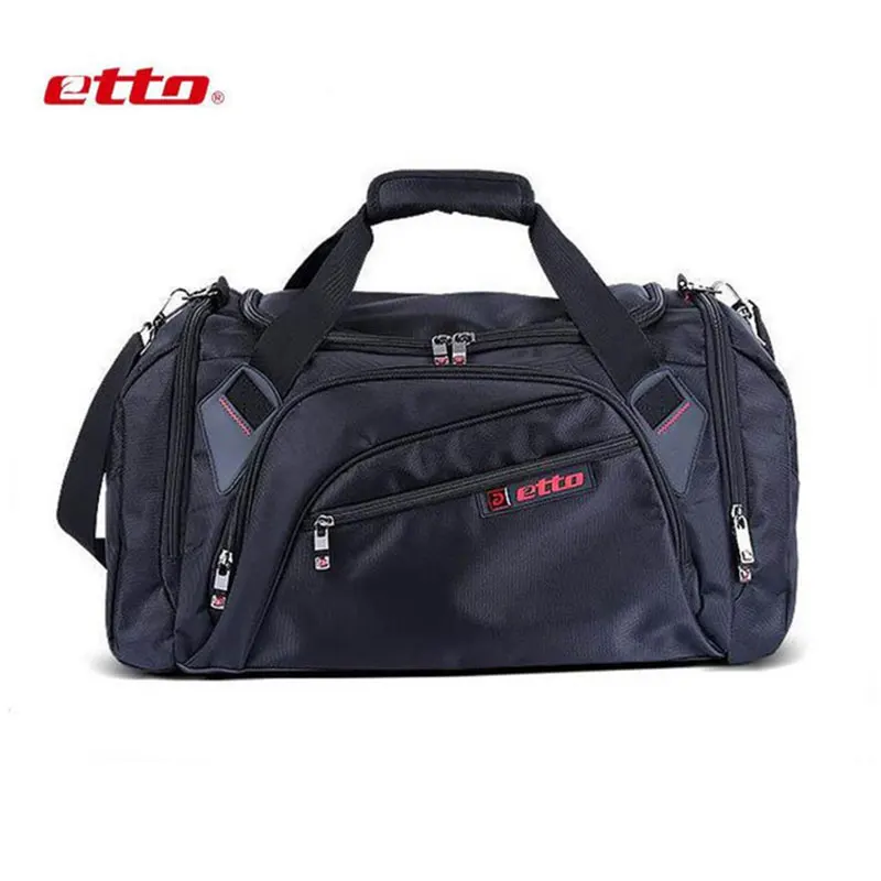 Etto Professional Large Sports Bag Gym Bag Men Women Independent Shoes Storage Training Bag Portable Shoulder Fitness Bag HAB002