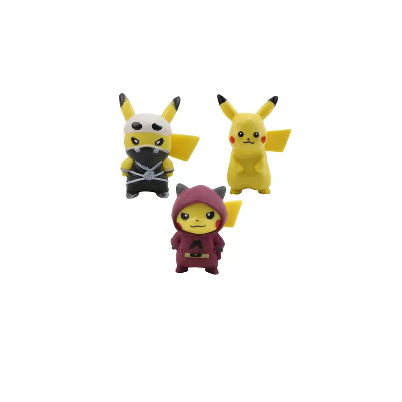 10 шт. в наборе Покемон Аниме фигурки мультфильмы мини-игрушка кукла Пикачу