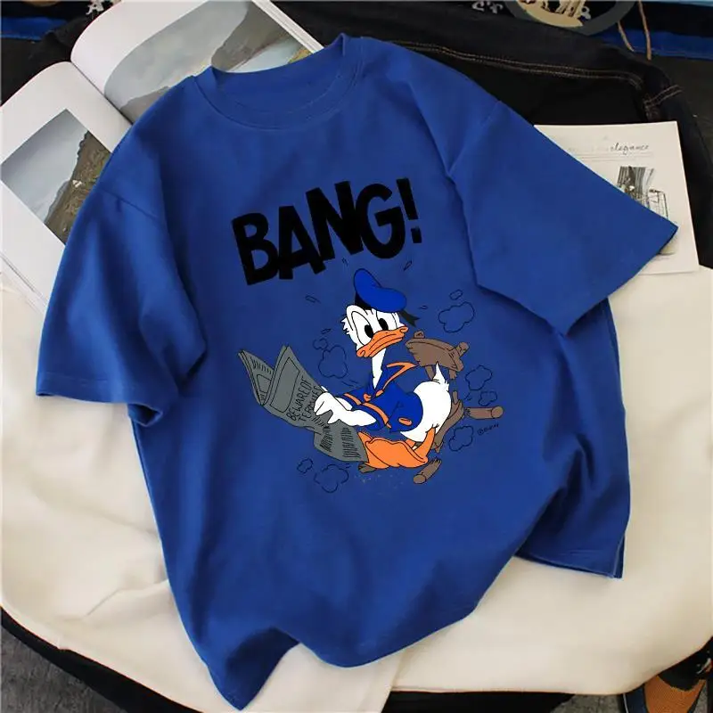 

Модные корейские топы, футболка, Свободные повседневные хлопковые топы с графическим принтом, одежда с коротким рукавом, женская футболка, ...