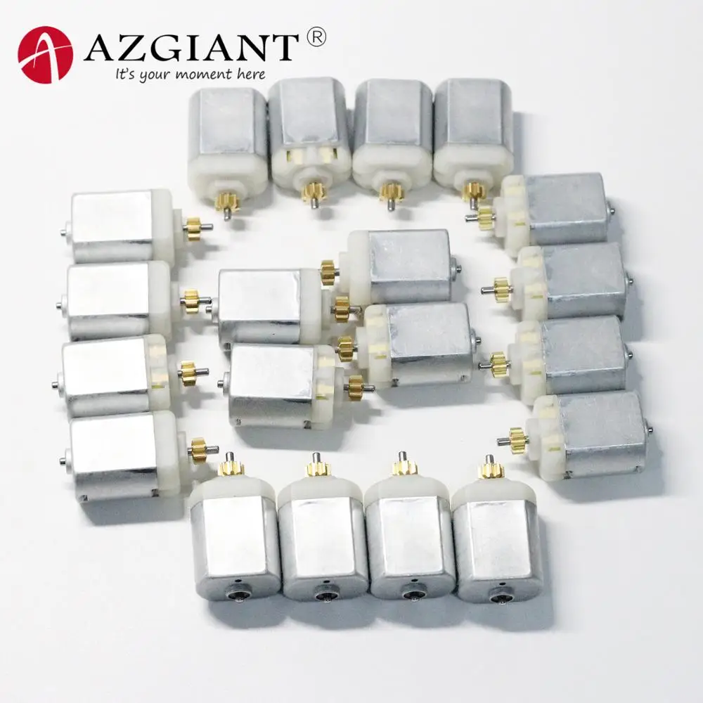 

AZGIANT 20pcs 9T small FC280 130 car door lock motor for Ford Mazda volvo land rover jaguar micro DC carbon brush motor80