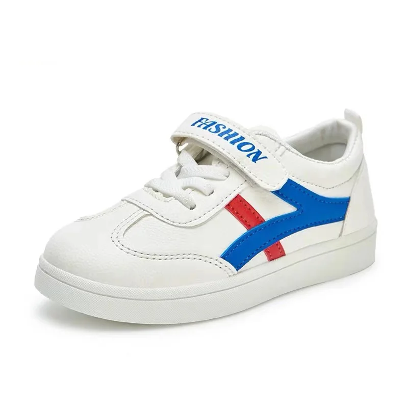 

Boys Girls Fashion Sneakers Breathable Sport Running Shoes For Kids Hook & Loop Lightweight Children Baby Walking Casual Shoes
