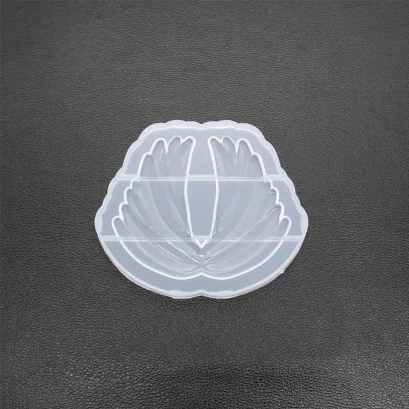 

DIY Crystal Epoxy Mold Feather Wing Mould High Mirror Handmade Table Decor Molds