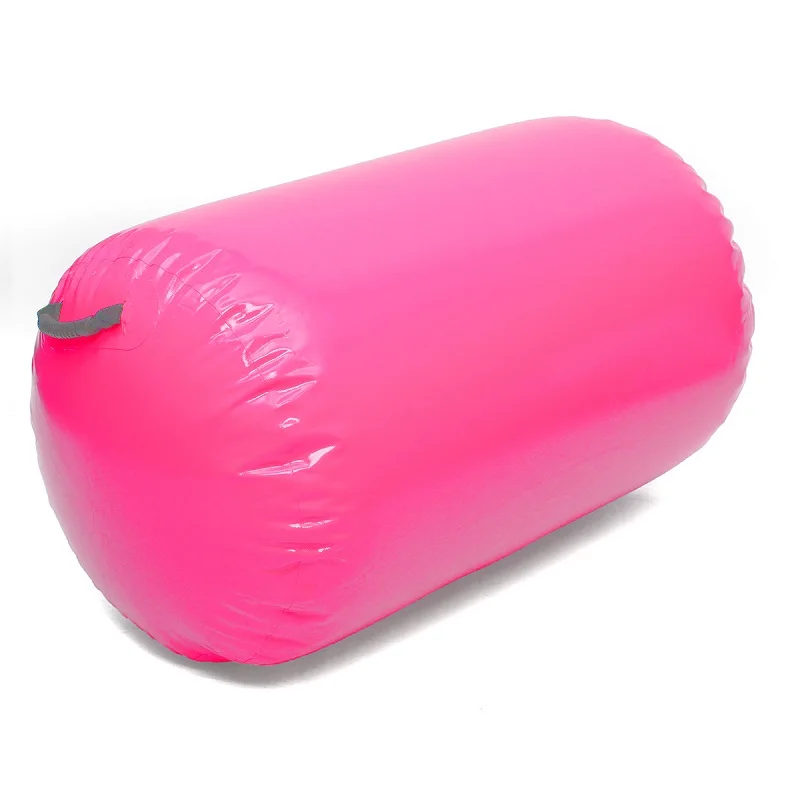 Pink Gofun AirTrack воздушный цилиндр Tumbling трек гимнастика Упражнение Колонка надувной тренажерный зал перевернутый Backflip обучение детей безопасно - Цвет: Pink