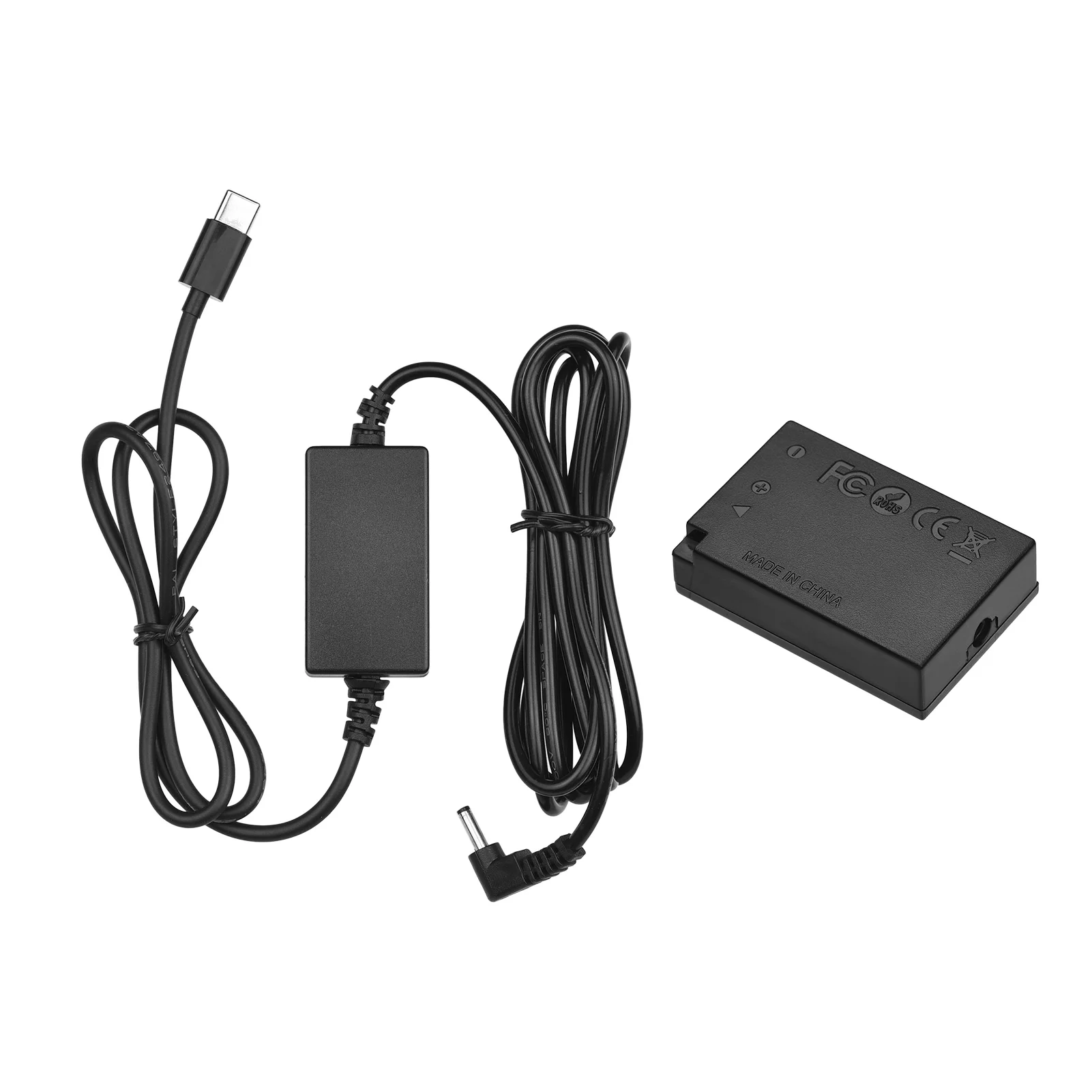 Andoer DC муфта манекен батарея и USB-C Type-C AC конвертер адаптер питания кабель для LP-E17