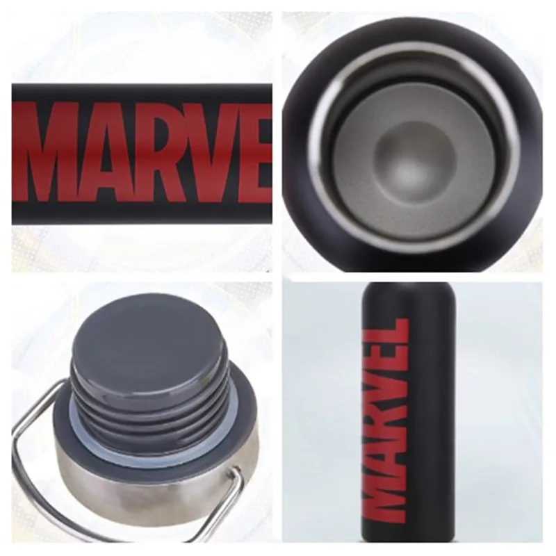 600 мл Disney Marvel чашка для воды из нержавеющей стали портативная уличная Дорожная