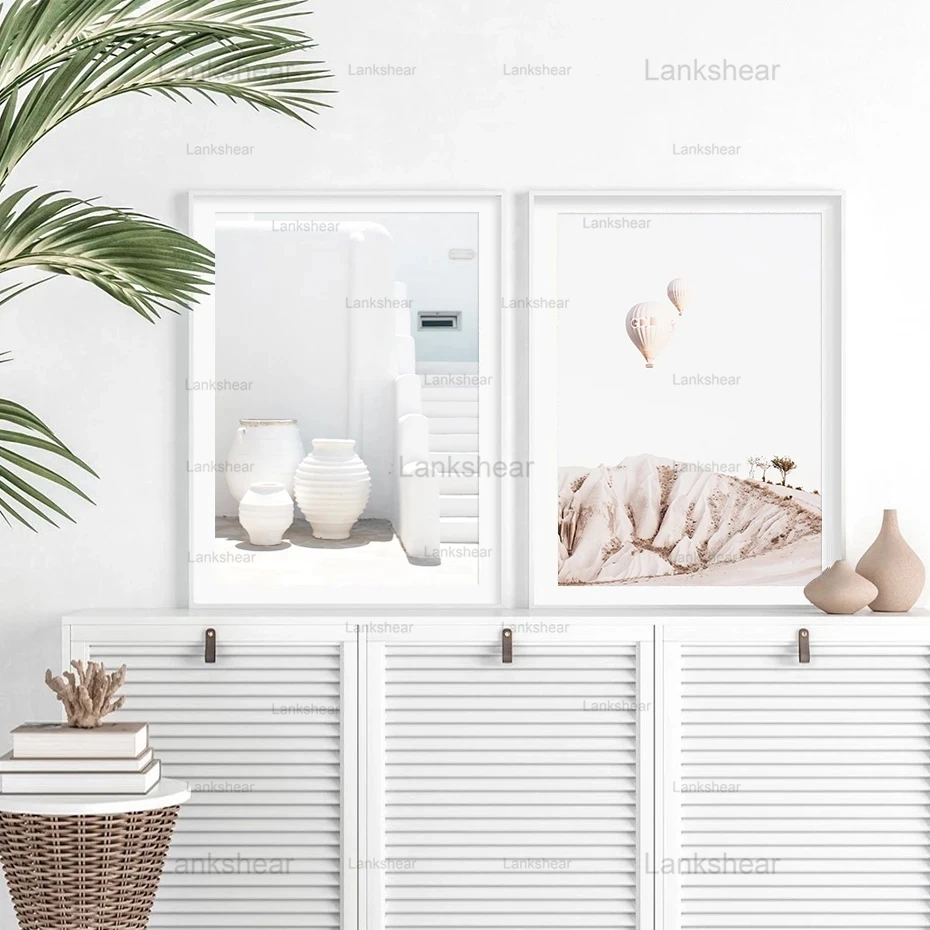 

Bohemia Landscape Canvas Painting Pottery Travel Wall Art Posters and Prints Pictures for Living Room Home Interior Decoration