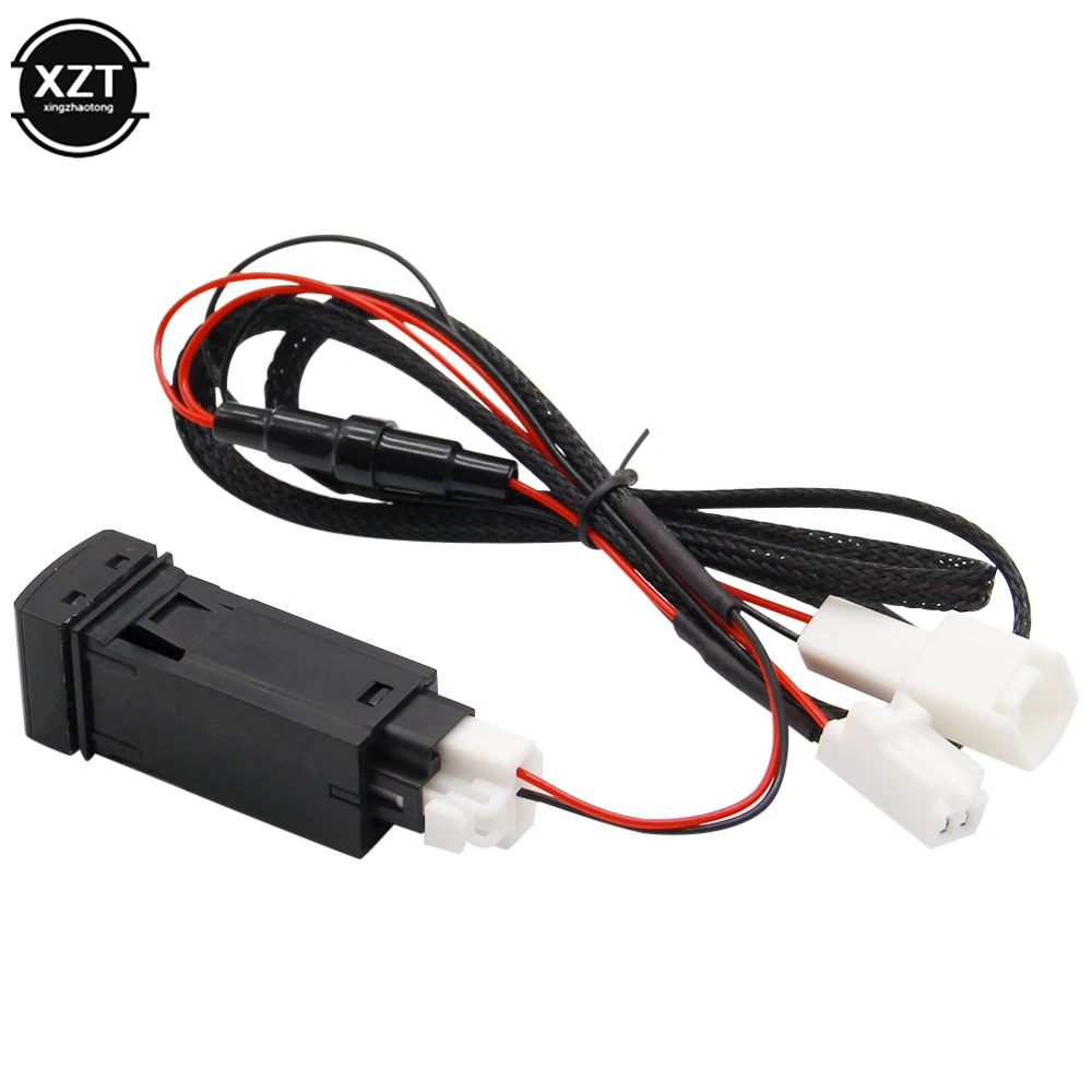 QC 3.0 Car USB Quick Charger Power Connector Fast Charging Phone Adapter For Toyota Corolla 2019 | Автомобили и мотоциклы