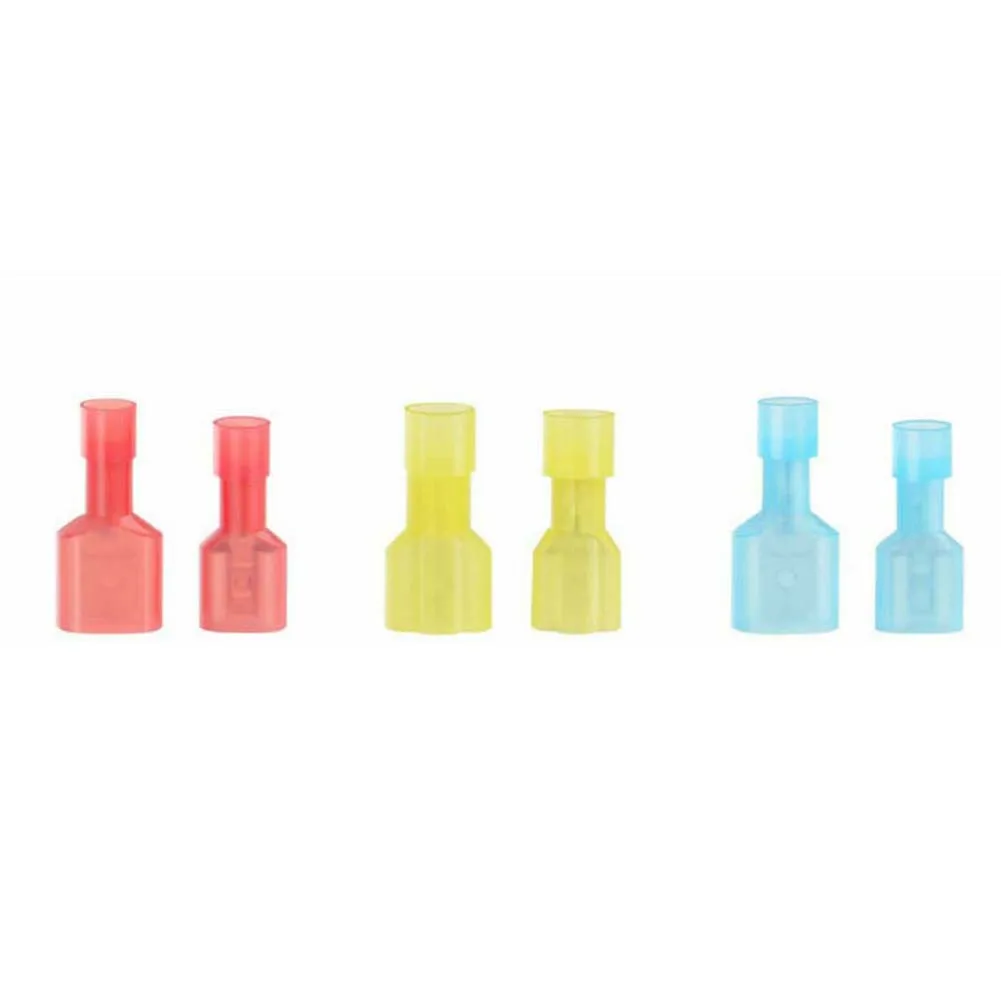 

New Hot 150Pcs 10-22 Gauge Male Female Insulated Wire Terminal Spade Crimp Connector Set Female Wire Range Crimp Terminal