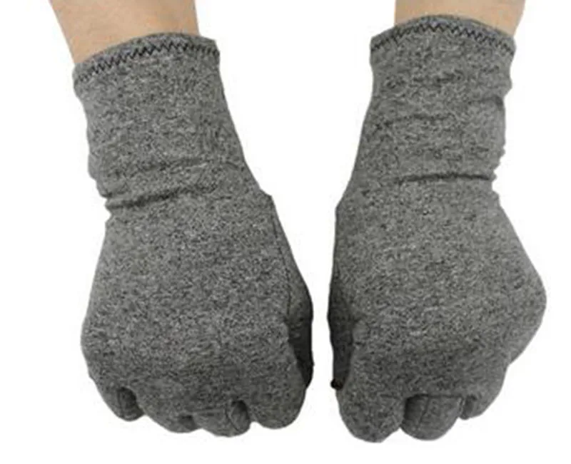 1 пара унисекс хлопок эластичная терапия компрессионные перчатки артрита боли в