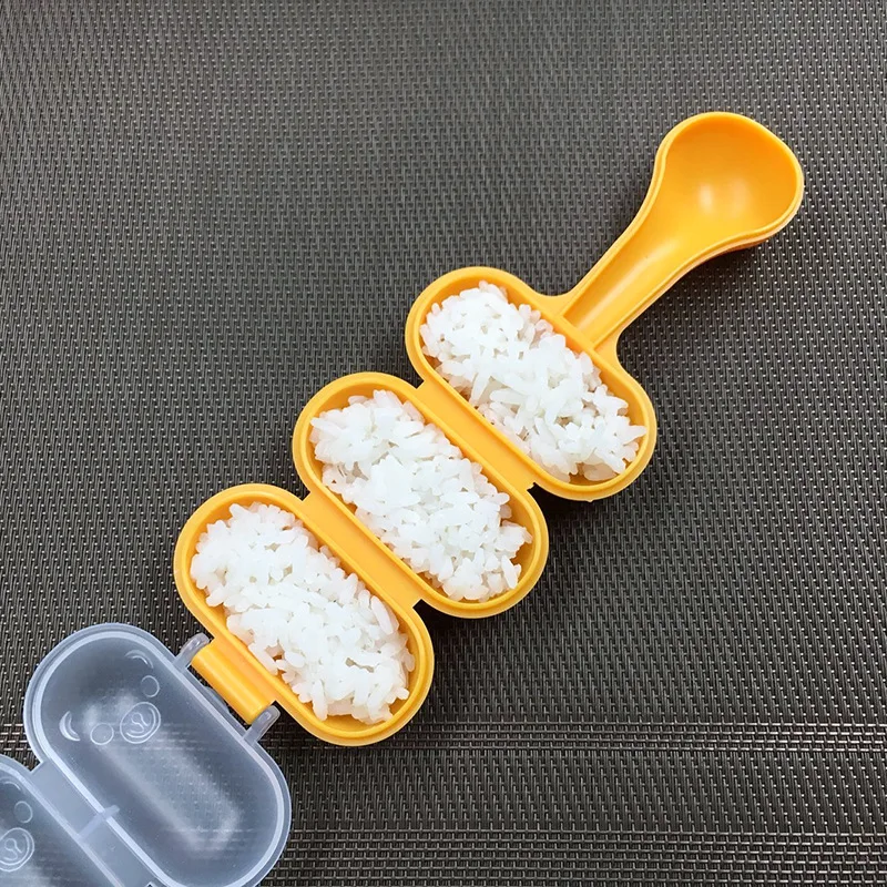 

DIY Sushi Roll Molds Creative Bamboo Rice Meat Vegetables Makers Portable Kitchen Practical Cooking Gadget Molds Accessories