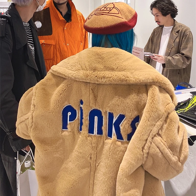 

Fur Faux Oversized Coat Winter Women Parka Long Warm Faux Fur Jacket Coats Loose New Winter Coat Outwear casaco feminino