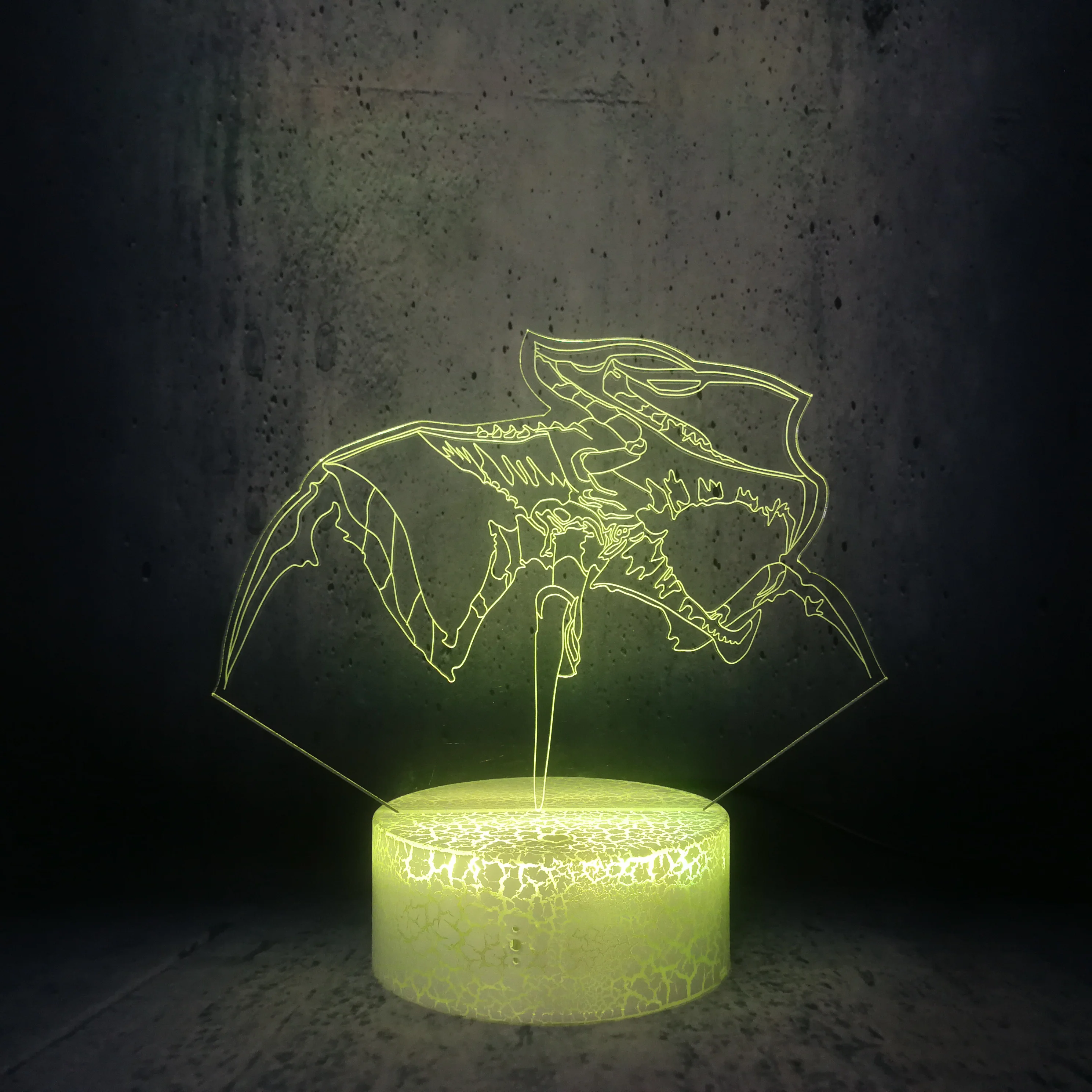 Ночной светильник Zerg научная фантастика фильмы игра роль не человеческая