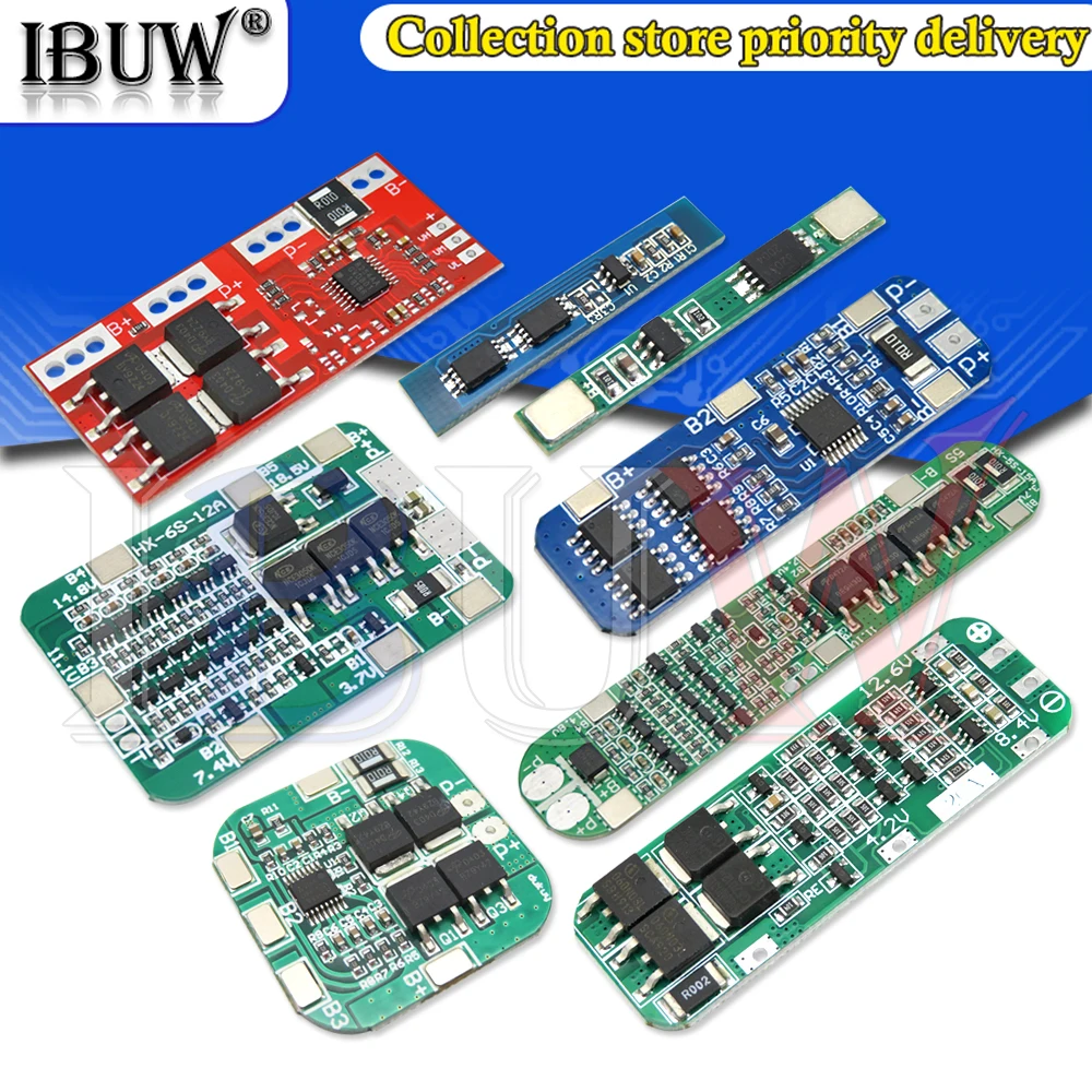 1 шт. 1S 2 3S 4S 5S 6S 3A 20A 30A литий ионный Батарея 18650 Зарядное устройство PCB плата защиты